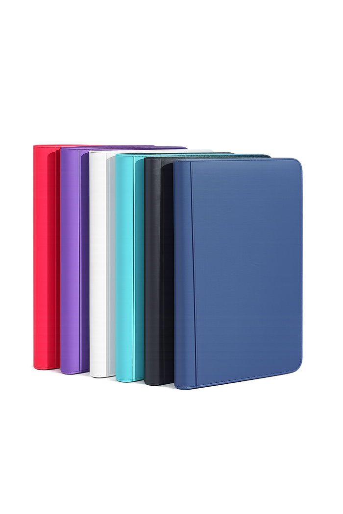 Premium Trading Card Binder – Zipper Album for Pokémon, TCG & Sports Cards