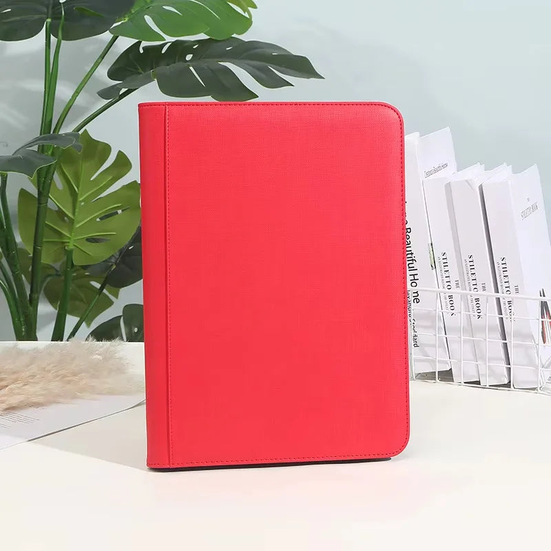 Premium Trading Card Binder – Zipper Album for Pokémon, TCG & Sports Cards