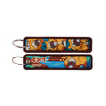 Pokémon Embroidered Keychain – Premium Double-Sided Anime Key Tag